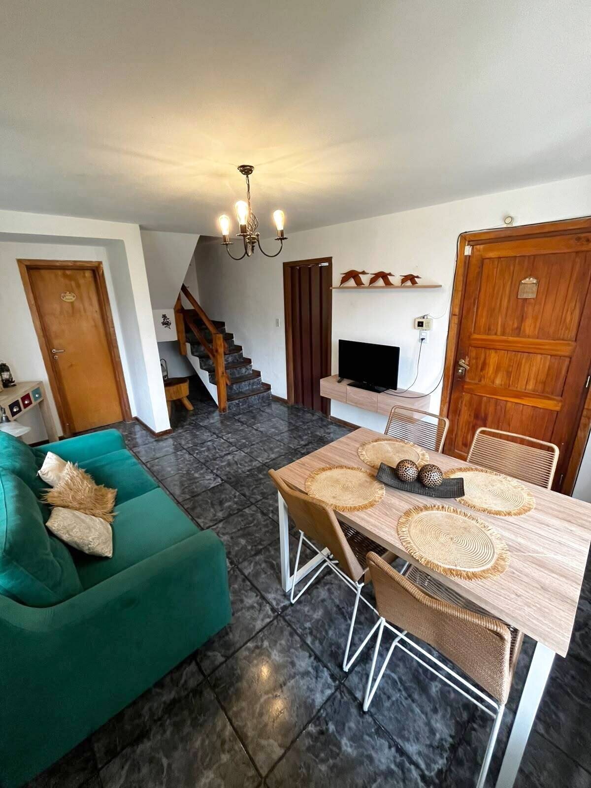 Casa · Sala de estar e jantar