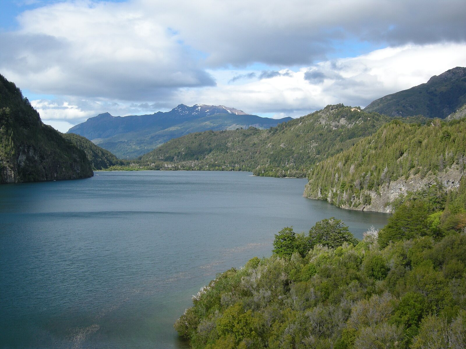Lago Verde en el Parque Nacional Los Alerces