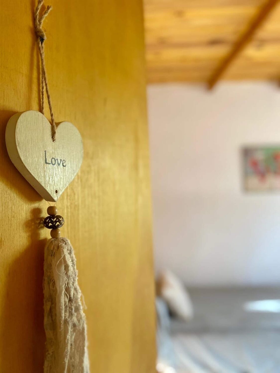 Detalles de la cabaña