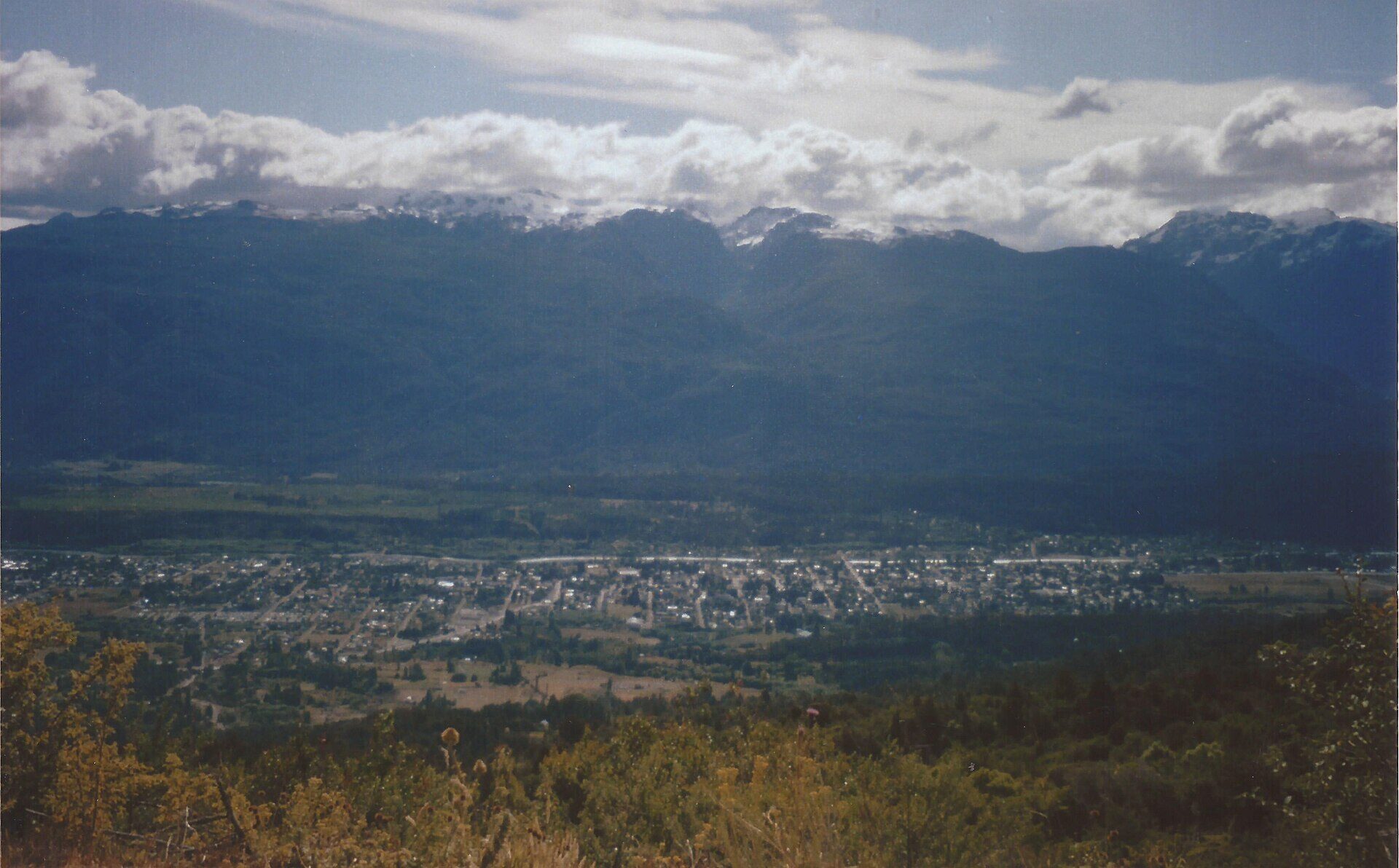 El Bolsón desde el Piltriquitrón