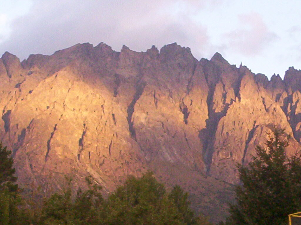 Atardecer en el Piltriquitrón