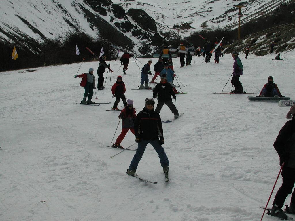 Skiing at La Hoya