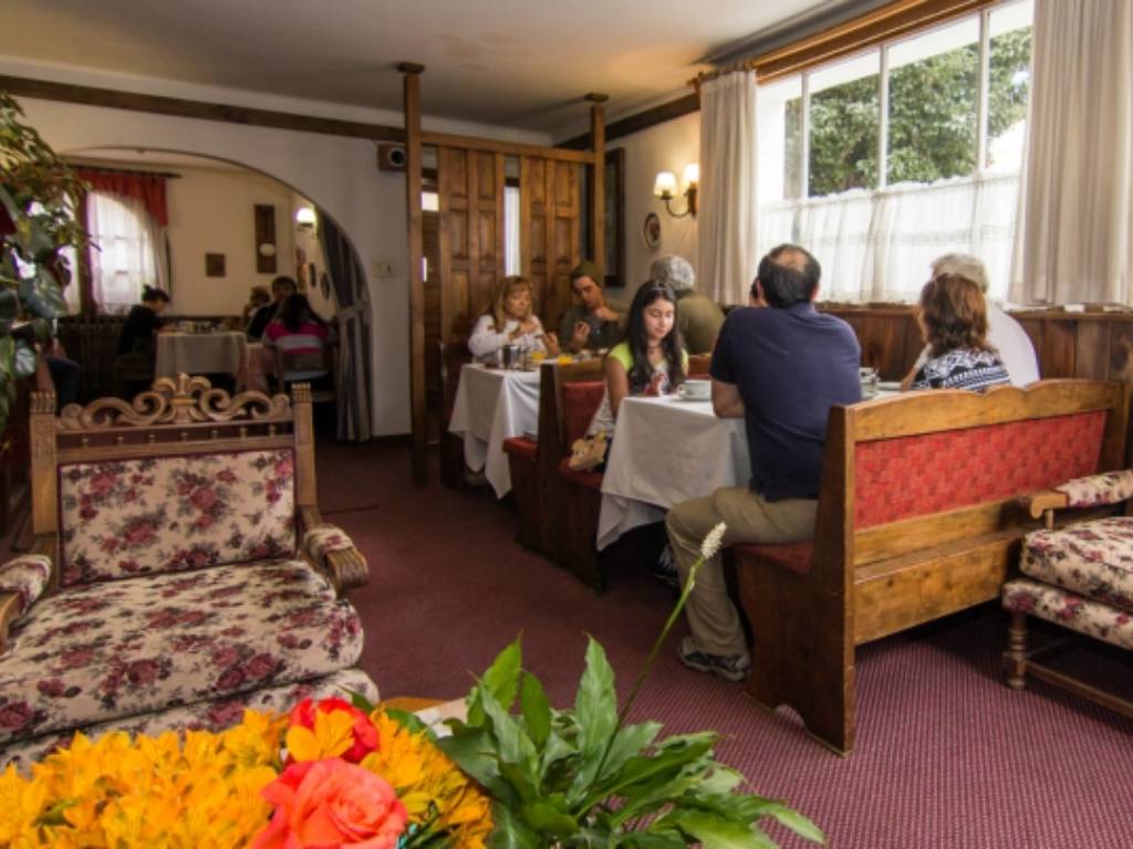 The dining room