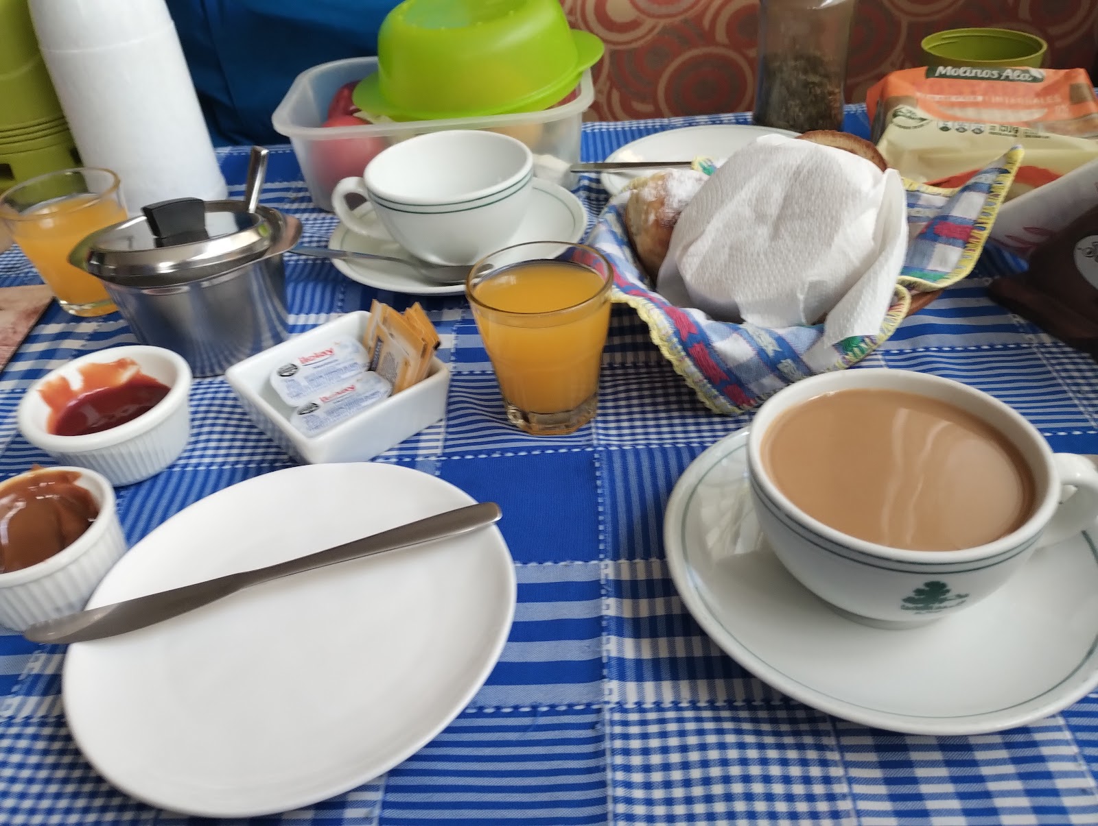 Coffee and homemade jams