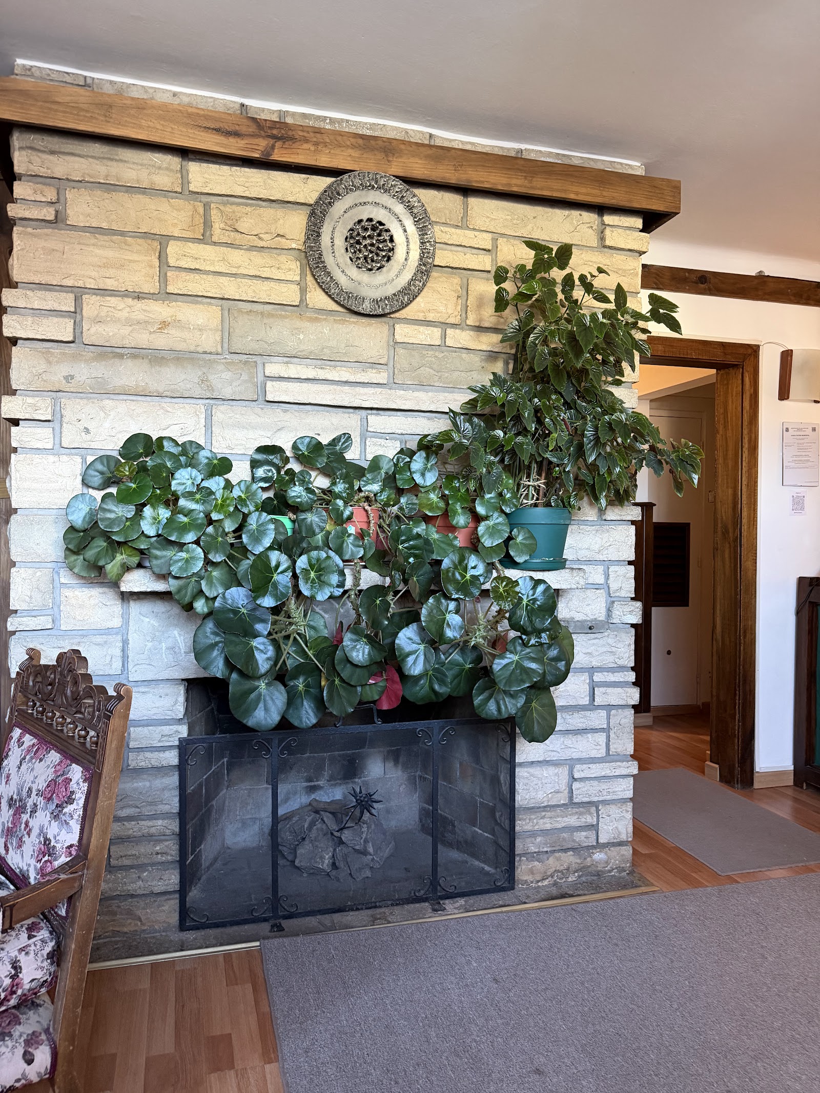 A corner of the lounge
