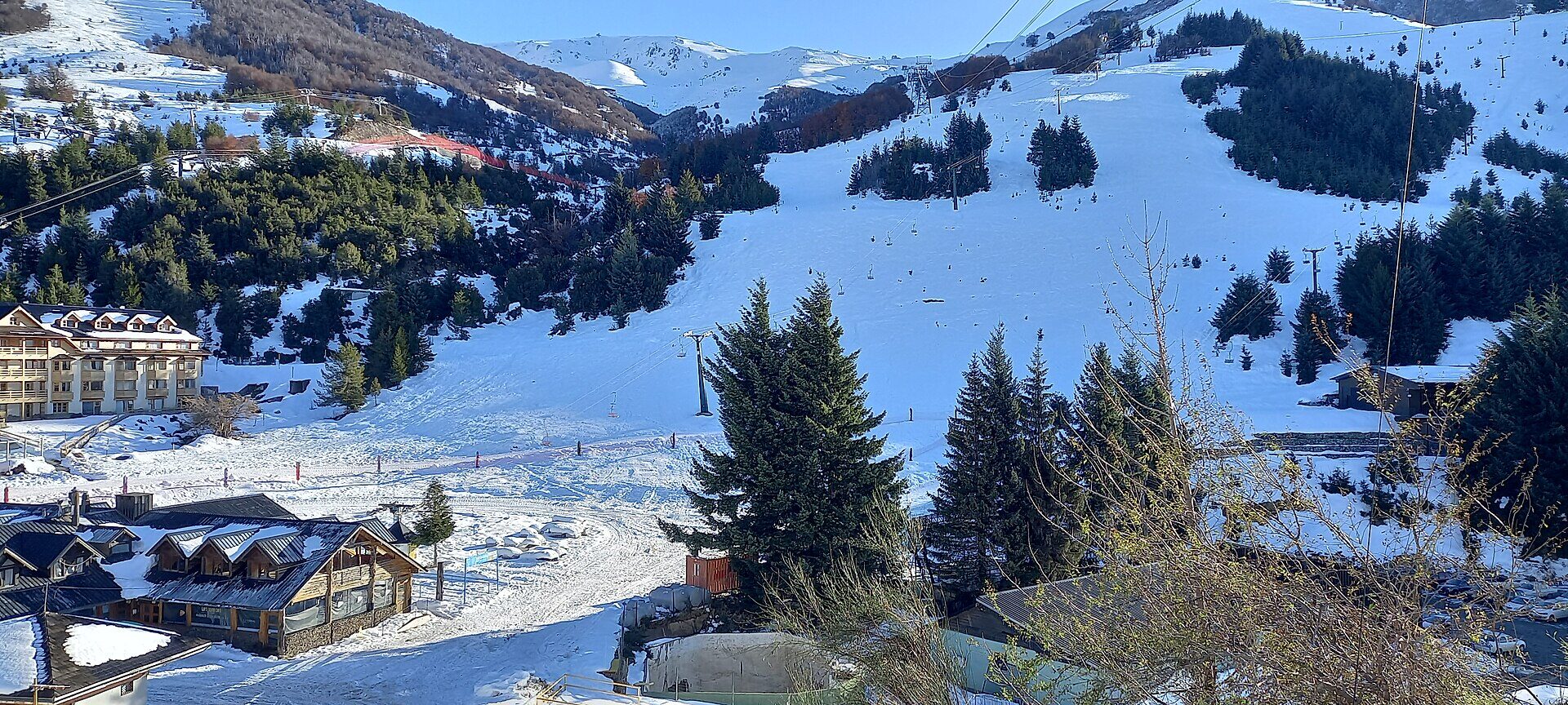 The Cerro Catedral slopes