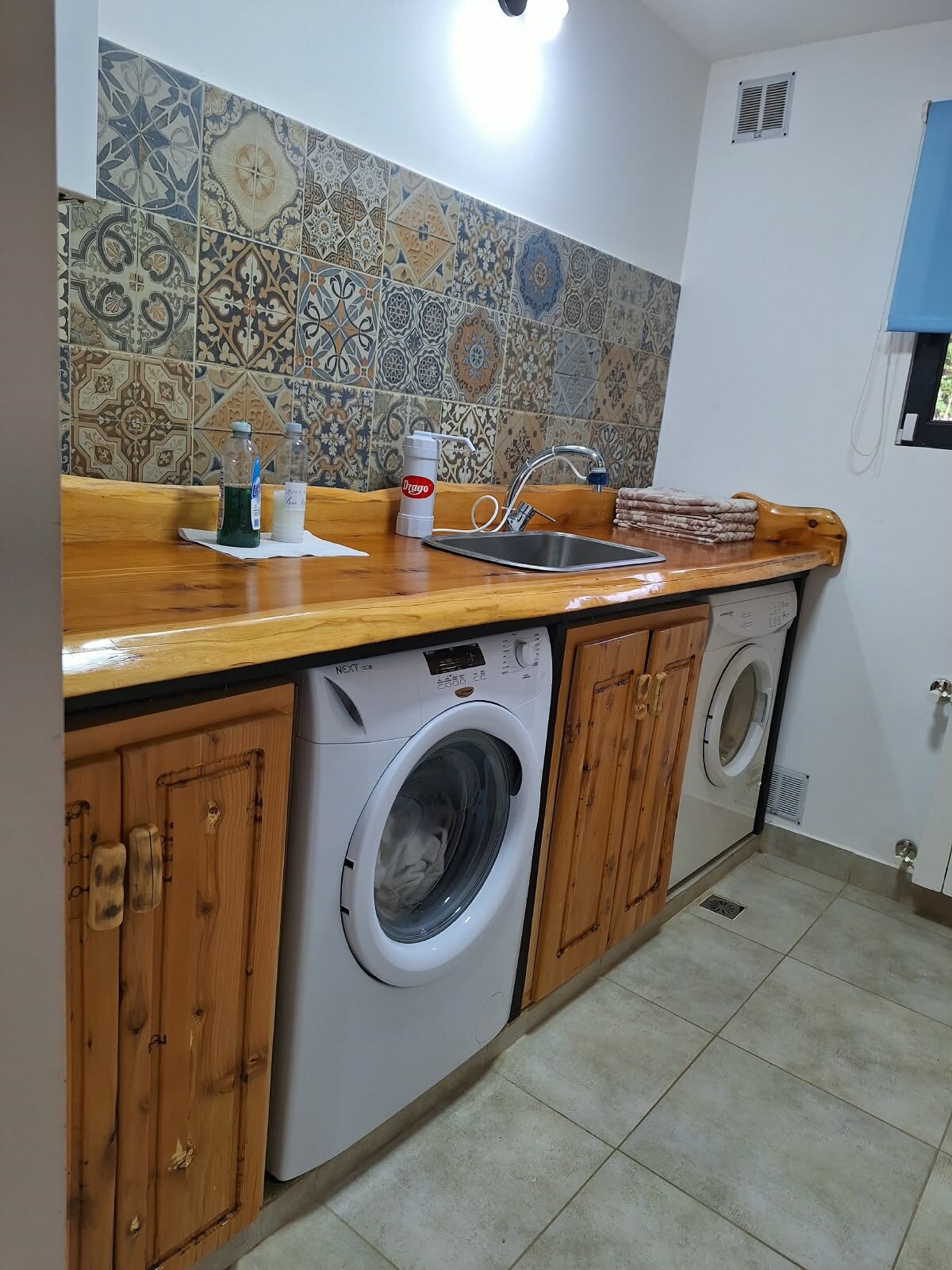 Laundry with washer and dryer