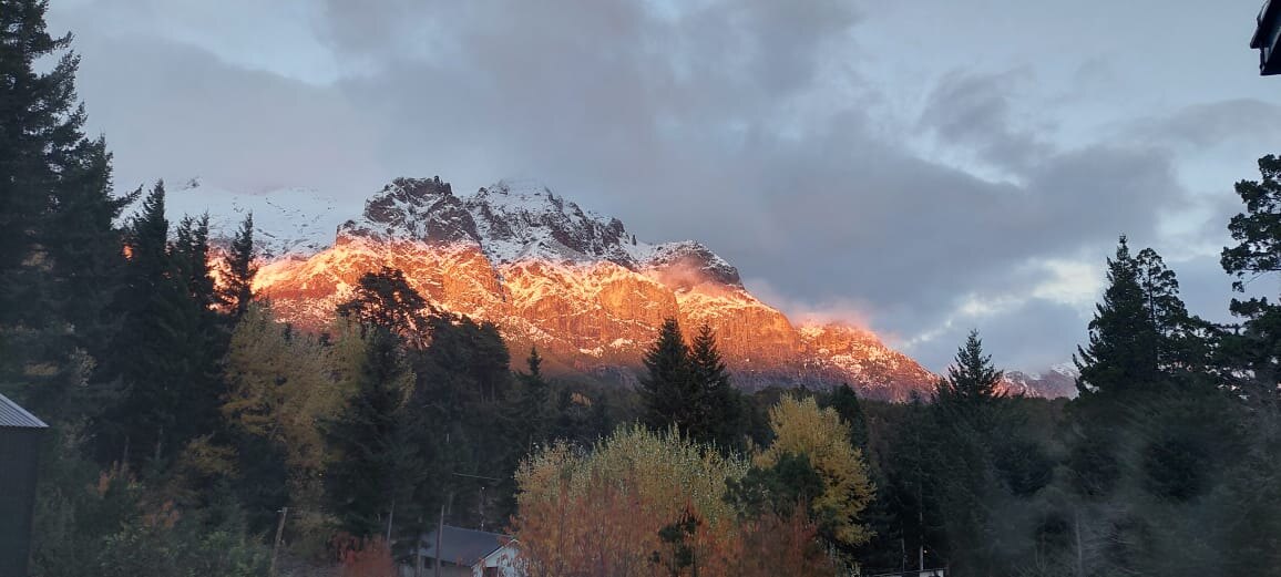 Cerro López at sunset