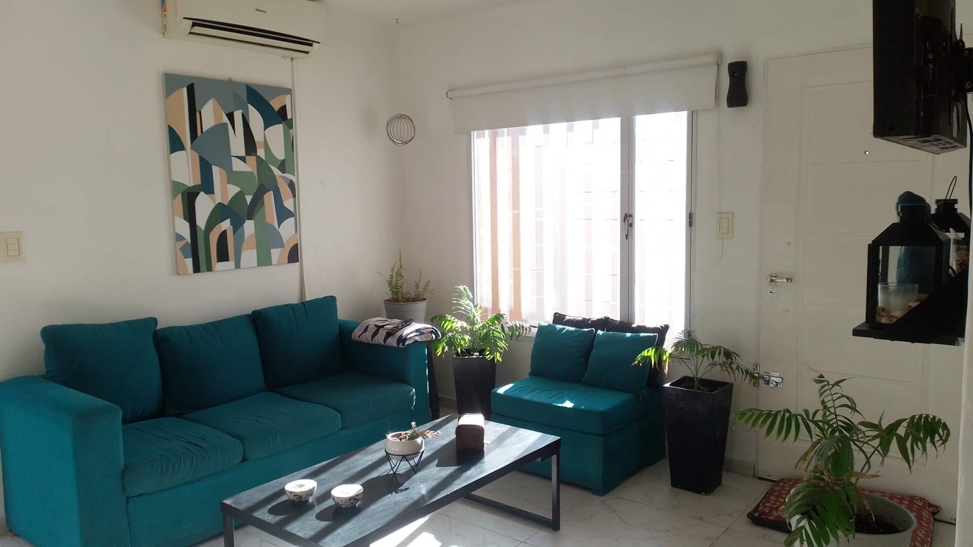Sala com muita luz