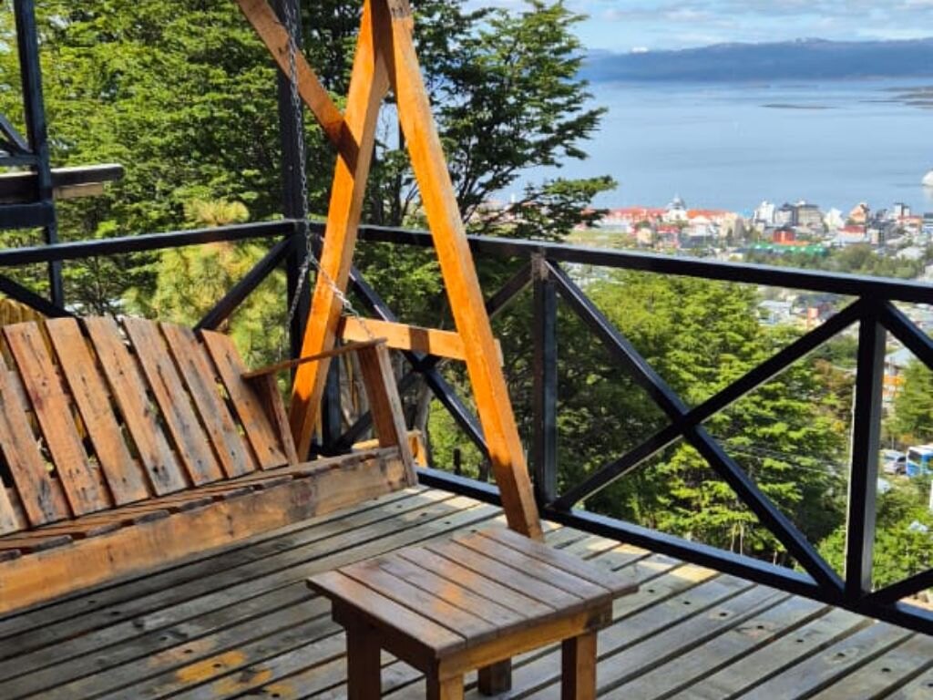 Terraza con vista panorámica
