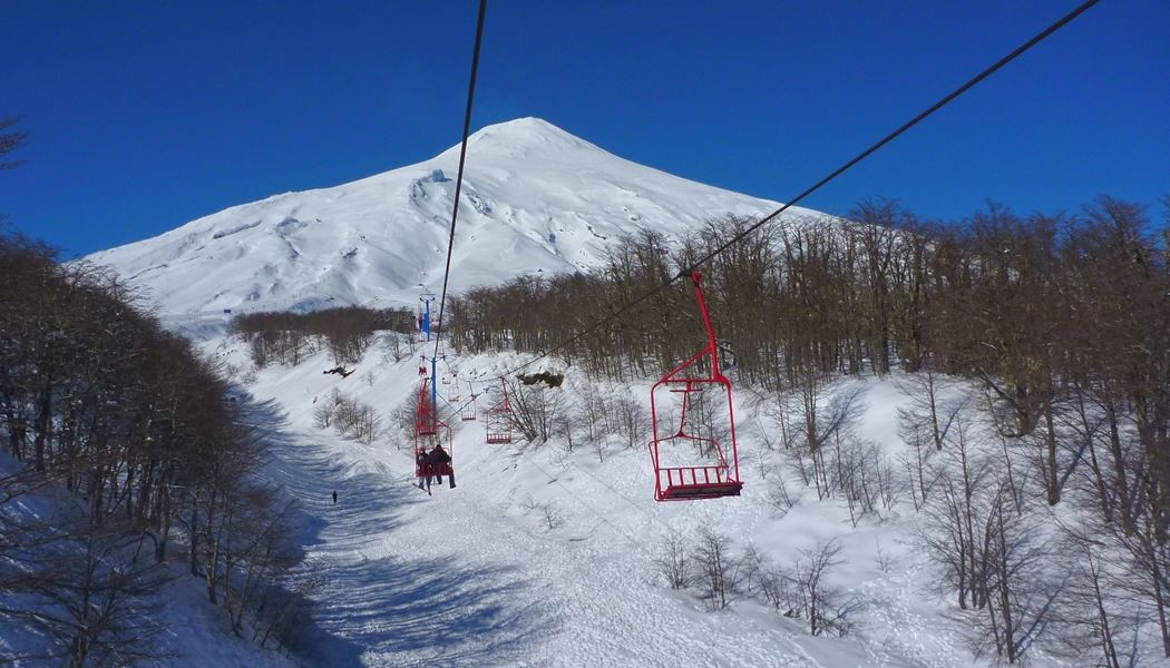 Centro de ski del volcán Villarrica