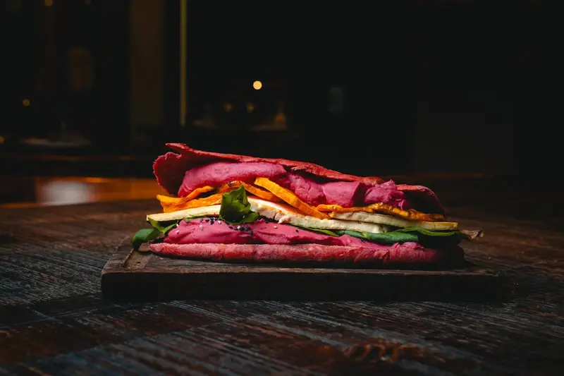 Sándwich veggie
