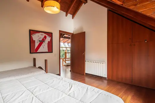 Dormitorio del departamento independiente