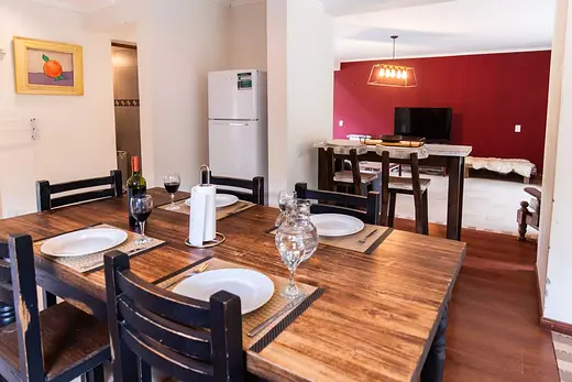 Comedor del departamento independiente