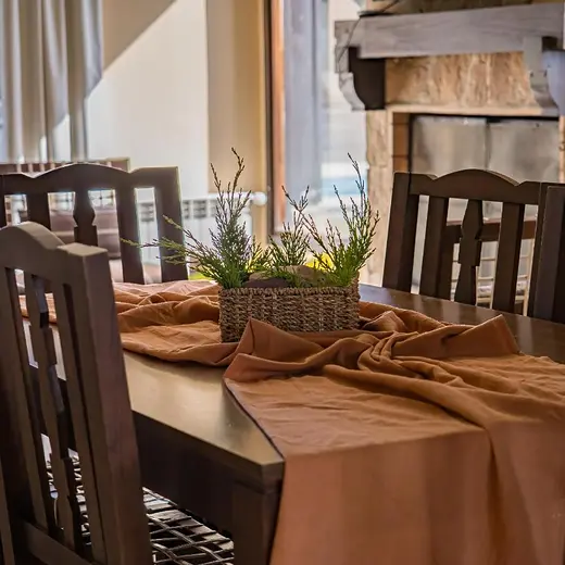 Comedor de la cabaña