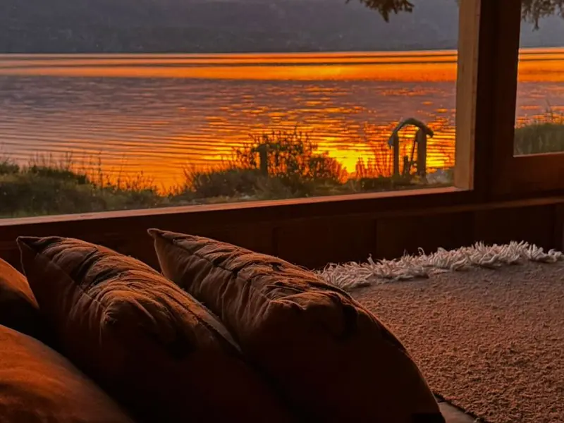Dormitorio al atardecer