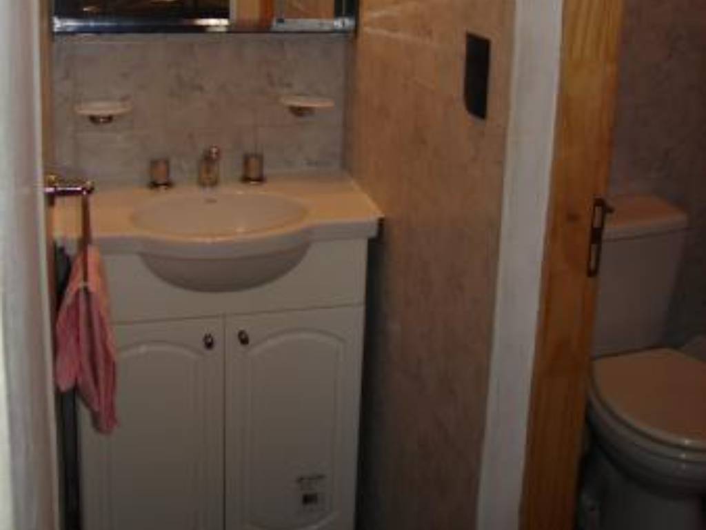 Baño de una cabaña