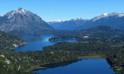 Vista del Circuito Chico, Bariloche