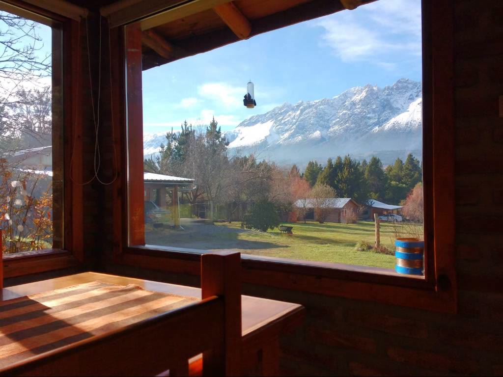 El Cerro Piltriquitrón desde la ventana