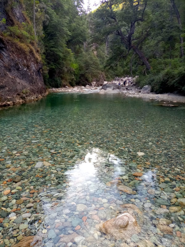 Ríos de aguas transparentes